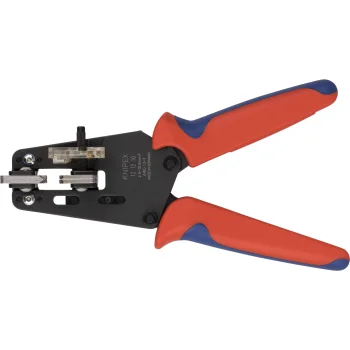 KNIPEX 12 12 10 Precision Wire Strippers with Shaped Blades, 2.5–10.0 mm²