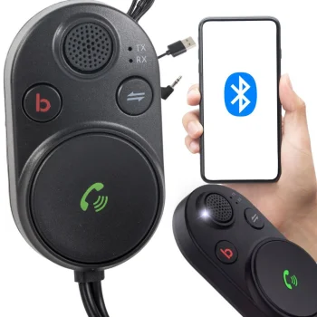 Car Bluetooth 5.3 Receiver AUX USB Adapter with Hands-Free Kit