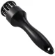 Meat Tenderizer with 16 Stainless Steel Needles, Black