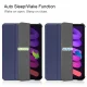 Apple iPad mini (2024) (A2995) Trifold Protective Cover Case, Blue