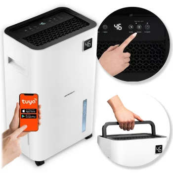 Berdsen 353400 BD-534 Compressor Dehumidifier, 20L/24h, White