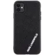 Karl Lagerfeld iPhone 11 / XR Case 3D Rubber Multi Logo, Black