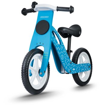 Ricokids RC-613 wooden cross-country bicycle blue