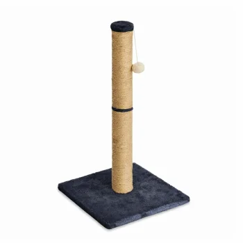 Cat Scratching Post with Bed and Toy Ball, 74 cm
