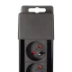 Maclean MCE11 Power Strip, 8 Outlets, with Switch, 1.5m
