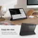 Samsung Galaxy Tab S9+ Plus (SM-X810, SM-X816B) Spigen Ultra Hybrid \"Pro\" Book Case Cover, Black