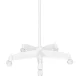 Magnifying Lamp Floor Stand Glow Moonlight, White