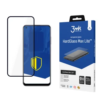 3Mk HardGlass Max Lite™ Protective Glass for Realme 10, Black