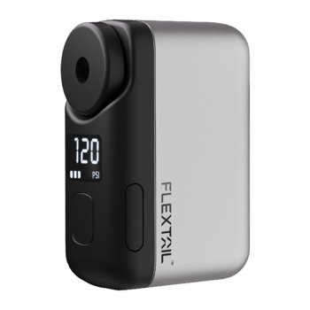 Flextail Tiny Bike Pump Pro portatīvais velosipēdu sūknis, pelēks