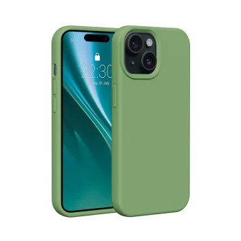 Etteri Silicone Case for Apple iPhone 13 (6.1") Light Green