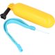 Floating Bobber Handy Grip with Wrist Strap and Thumb Screw for Gopro Hero 4 / 3+ / 3, yellow