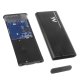 Maclean MCE443 M.2 NVMe/SATA SSD External Enclosure, USB 3.1, Aluminum