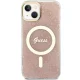 Guess IML 4G MagSafe case for iPhone 15 / 14 / 13 - pink