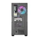 Darkflash DS900WS Computer Case with 4 Fans, Black