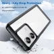 Outer Space Case with Gel Frame for Xiaomi Redmi Note 13 Pro+, Black