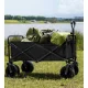 Gardlov Folding Transport Cart 100 kg, Black
