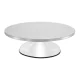 Rotating Cake Stand Ruhhy 30 cm, Stainless Steel