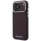 Karl Lagerfeld Grained Elongated Logo MagSafe Case for iPhone 17/18 Pro Max - Burgundy
