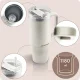 Berdsen Vacuum Thermos Mug with Straw 1180 ml, Cream
