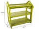 Large 3-Tier Dish Drainer Rack, 53x52x27.5 cm