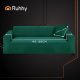 Ruhhy 00026032 Elastic Sofa Cover 145-185 cm, Green