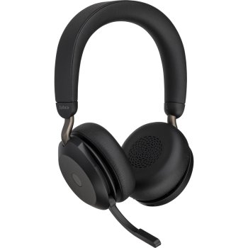 Bluetooth-гарнитура Jabra Evolve2 75 MS с зарядной станцией, черная