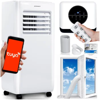 Berdsen BD-580 10000 BTU Portable Air Conditioner with Window Seal Kit