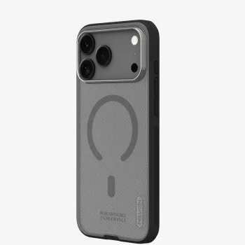 Nillkin iPhone 17 Pro Max Case Super Frosted Shield Pro Magnetic, Transparent Black