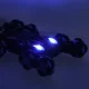 Remote Control Car with Lights and Music, Black/Blue