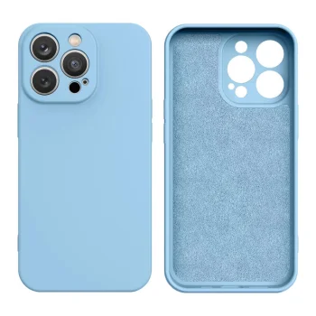 Silicone Case for Samsung Galaxy A54 5G Cover, Light Blue