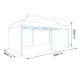 Plonos Garden Pavilion with 3 Walls 3x6m Green (DEFECTIVE ITEM)