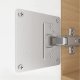 Hinge Repair Plates, Set of 4 pcs. Malatec 23032
