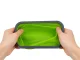 Collapsible Silicone Food Containers, Set of 4, Lunch Boxes, Green