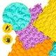 4FIZJO Orthopaedic Sensory Puzzle Mat for Kids, 4 pcs