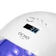 Ocho Nails X13 UV/LED Nail Lamp 65W with Mirrored Bottom, White