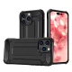 Dėklas Hybrid Armor skirtas iPhone 16 Pro, juodas