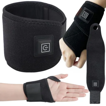 USB Heated Wrist Brace, 3 Heating Levels