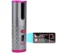 Automatic Cordless Rotating Hair Curler with LCD Display