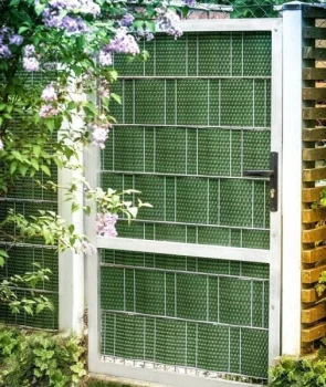 Fence Panel Tape MIKKO RATTAN MK-12, 12.75 x 0.19 m, 1200 g/m², Green