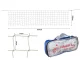 Volleyball Net with Tension Rope and Bag 9.5x1m, White