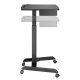 Maclean MC-903B Ergonomic Laptop Desk, Adjustable Height, Black