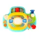 Interactive Steering Wheel Toy for Toddlers with Music and Lights, Blue
