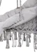 XXL \"Stork\'s Nest\" Swing with Cushion for Garden Terrace or Balcony, Gray