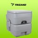 Trizand 24498 Portable Tourism Toilet