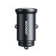 Joyroom JR-CCN06 30W Metal Mini Car Charger 2x USB-C, Black