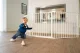 Ecotoys Safety Gate / Playpen for Children and Pets, 5 Panels, 60 cm, White