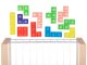 Endless Tetris Puzzle Board Game for Kids, 42 blocks