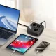 Tech-Protect PCS3X4 Power Strip, 3 Sockets, 2x USB-A, 2x USB-C 200 cm - Black