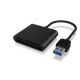 Icy Box IB-CR301-U3 USB 3.0 Memory Card Reader, Black