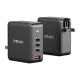 Minix P165 GaN Wall Charger, 165W, 3x USB-C, 1x USB-A
